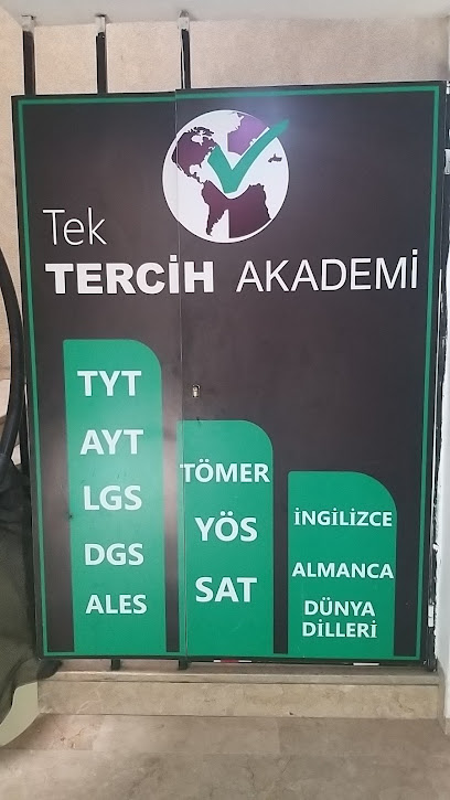 Tek TERCİH AKADEMİ EĞİTİM KURUMU: TYT-AYT-LGS-ALES-DGS-YÖS-SAT-TÖMER